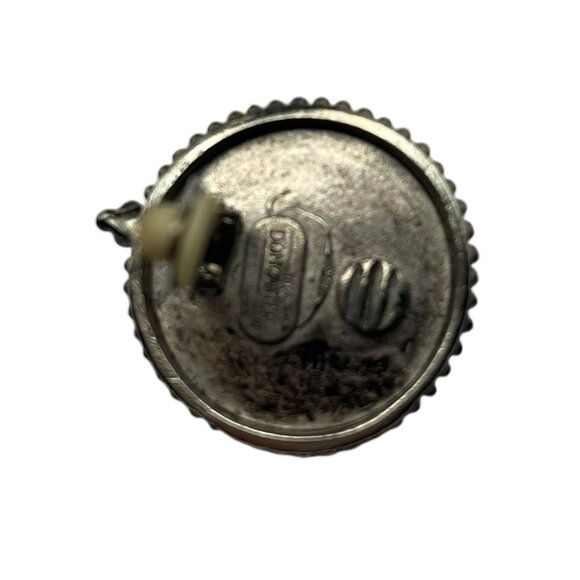 Extremely Rare Vintage DONCASTER Winking Moonface Clip On Earrings - Picture 9 of 10